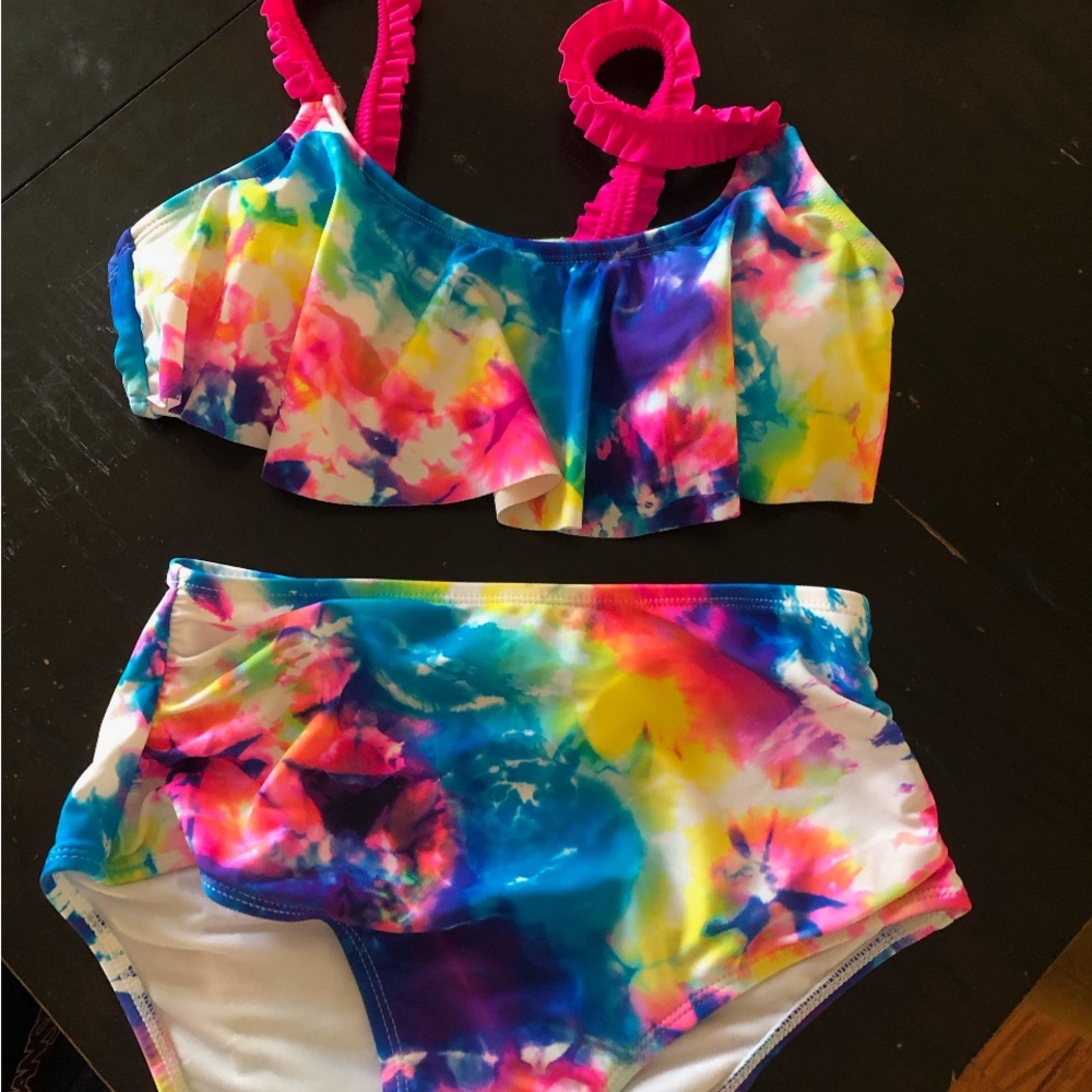 SO tye dyed  juniors bikini-NWOT